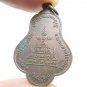 BLESSED IN 1977 LP BOONLUE COIN THAI BUDDHA AMULET LUCKY MONEY PEACEFUL PENDANT