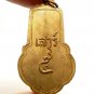 LP KHOM SAO HA COIN IN 1962 LUCKY SUCCESS THAI BUDDHA AMULET PROTECTION PENDANT