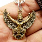 PHAYA KRUT GARUDA MAGIC EAGLE BIRD AMULET LIFE PROTECTION GUARD PENDANT NECKLACE