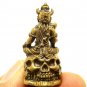 PHAYAYOM KING OF DEATH SIT ON SKULL THRONE STRONG PROTECTION THAI AMULET PENDANT