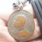 LP FAN AJARO COIN BLESSED 1970 THAI BUDDHA AMULET LUCKY SUCCESS PENDANT NECKLACE LP FAN AJARO COIN BLESSED 1970 THAI BUDDHA AMULET LUCKY SUCCESS PENDANT NECKLACE