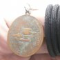 LP FAN AJARO COIN BLESSED 1970 THAI BUDDHA AMULET LUCKY SUCCESS PENDANT NECKLACE