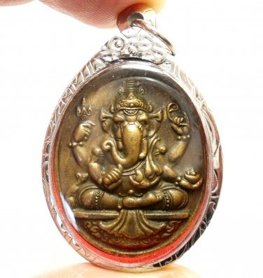 LORD GANESHA GANAPATI VINAYAKA LP KLOY HINDU GOD OF SUCCESS WEALTH LUCKY PENDANT
