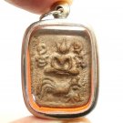 LP PARN SONG KAI RIDE CHICKEN THAI BUDDHA AMULET LUCKY RICH PROTECTION PENDANT