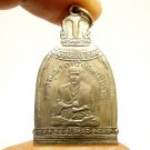 PHRA SOMDEJ TOH WAT RAKANG BELL SHAPE PENDANT THAI MIRACLE AMULET LUCKY SUCCESS