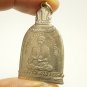 PHRA SOMDEJ TOH WAT RAKANG BELL SHAPE PENDANT THAI MIRACLE AMULET LUCKY SUCCESS