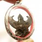 LP TIM COIN PENDANT THAI POWERFUL MAGIC PHAYA KRUT GARUDA EAGLE REAL RARE AMULET