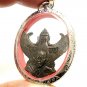 LP TIM COIN PENDANT THAI POWERFUL MAGIC PHAYA KRUT GARUDA EAGLE REAL RARE AMULET