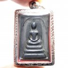PHRA SOMDEJ MAKASIT LEKLAI THAI POWERFUL MAGIC METAL BUDDHA BLESS AMULET PENDANT
