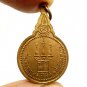 LP UTTAMA COIN BLESSED 1977 STRONG PROTECTION AMULET LUCKY WEALTH MAGIC PENDANT