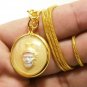 GANESHA GANAPATI VINAYAKA LORD GANESH MAGIC HERMIT PENDANT GOLD PLATED NECKLACE
