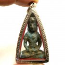CAMBODIA KHMER LORD BUDDHA ANTIQUE AMULET HEALING GOOD HEALTH PROTECTION PENDANT