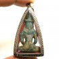 CAMBODIA KHMER LORD BUDDHA ANTIQUE AMULET HEALING GOOD HEALTH PROTECTION PENDANT
