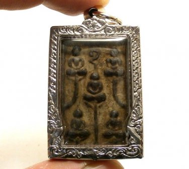 MAGIC BLESS AMULET THAI BUDDHA PHRA JAO 5 PRA ONG LP NGERN WAT BANGKLAN PENDANT