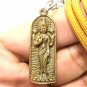 MAA LAXMI LAKSHMI DEVI HINDU GODDESS RICH LUCKY BLESSED PENDANT AMULET NECKLACE