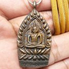 THAI LUCKY PENDANT AMULET NECKLACE BUDDHA JAOSUA CALL MONEY DUO NAGA NAK PENDANT