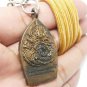 THAI LUCKY PENDANT AMULET NECKLACE BUDDHA JAOSUA CALL MONEY DUO NAGA NAK PENDANT
