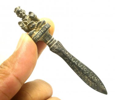 DAGGER GUMAN KUMAN THONG MAGIC SPIRIT THAI TALISMAN AMULET LUCKY GAMBLE RICH WIN