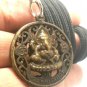 GANESHA GANAPATI VINAYAKA HINDU GOD GANESH MAGIC HERMIT AMULET PENDANT NECKLACE