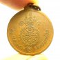 LP KOON POWERFUL BLESSING IN 1975 BUDDHA COIN THAI AMULET MONEY MULTIPLY PENDANT
