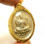 LORD VISHNU PRESERVER GOD & MAA LAKSHMI LAXMI HINDU MIRACLE BLESS AMULET PENDANT