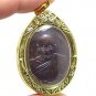 LP SEE LONG LIFE 127 YEARS MONK 1976 COIN BACK PIDTA BUDDHA THAI AMULET PENDANT