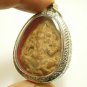 LORD GANESHA GANESH GANAPATI HINDU CLAY AMULET SUCCESS GOD LUCKY ANTIQUE PENDANT