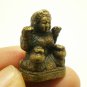 THAI MINI AMULET NANGKWAK LADY CALL FOR GOOD LUCK MONEY RICH TRADE REAL TALISMAN
