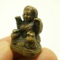 THAI MINI AMULET NANGKWAK LADY CALL FOR GOOD LUCK MONEY RICH TRADE REAL TALISMAN