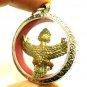 GARUDA PHAYA KRUT THAI AMULET MAGIC EAGLE BIRD BLESSED STRONG PROTECTION PENDANT