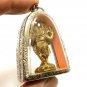 LORD GANESHA 3 HEADS PENDANT HINDU BLESSING FOR SUCCESS GANESH GOD DEITY AMULET