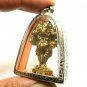 LORD GANESHA 3 HEADS PENDANT HINDU BLESSING FOR SUCCESS GANESH GOD DEITY AMULET