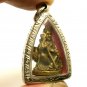 LORD SKANDA MURUGAN PENDANT MURUGA KARTIKEYA HINDU GOD OF WAR BLESS BRASS AMULET