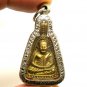 LP NGERN THAI POWERFUL BUDDHA BLESSING AMULET PENDANT MONEY LUCKY RICH SUCCESS