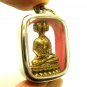 NAWAGOTE 9 FACES LORD BUDDHA PENDANT THAI BRASS AMULET WIN OBSTACLES LUCKY RICH
