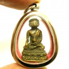9 FACES LORD BUDDHA NAWAGOTE PENDANT THAI BRASS AMULET WIN OBSTACLES LUCKY RICH