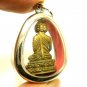 9 FACES LORD BUDDHA NAWAGOTE PENDANT THAI BRASS AMULET WIN OBSTACLES LUCKY RICH