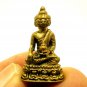 9 FACES LORD BUDDHA NAWAGOTE PENDANT THAI BRASS AMULET WIN OBSTACLES LUCKY RICH