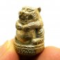 TIGER LP MOON BLESSED 1996 THAI MAGIC AMULET MIRACLE PENDANT LUCKY RICH SUCCESS