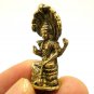 LORD VISHNU PRESERVER GOD TRIMURTI DEITY ON SHESHA HINDU MIRACLE AMULET PENDANT