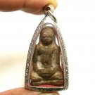 KHMER BUDDHA CAMBODIA GENUINE ANTIQUE BLESSED AMULET PENDANT LUCKY RICH SUCCESS
