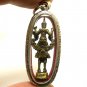 LORD VISHNU GOD NARAI RIDE GARUDA SONG KRUT HINDU MIRACLE AMULET BLESSED PENDANT
