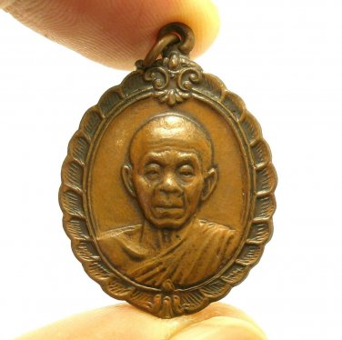 LP KOON BILLIONAIRE COIN MULTIPLY MONEY RICH SUCCESS THAI AMULET BUDDHA PENDANT