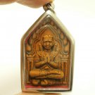LP PARD RED KHUNPAEN MA GUMAN THONG THAI AMULET PENDANT LUCKY RICH GAMBLE MONEY