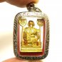 LP NGERN BANGKLAN REAL THAI BUDDHA BLESS AMULET PENDANT MONEY LUCKY RICH SUCCESS