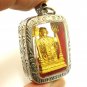 LP NGERN BANGKLAN REAL THAI BUDDHA BLESS AMULET PENDANT MONEY LUCKY RICH SUCCESS