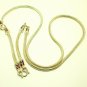 SILVER PLATED NECKLACE 27 INCH LONG FOR 3 BUDDHA AMULET PENDANT LUCKY NICE GIFT
