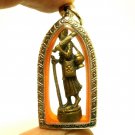 THAI SIVALI BUDDHA AMULET PHRA SIVALEE PENDANT LUCKY TRADE MONEY RICH MERCHANT
