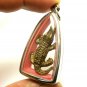 CROCODILE MAGIC MIRACLE REAL BLESS THAI AMULET PENDANT WEALTH RICH LUCKY GAMBLE