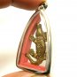 CROCODILE MAGIC MIRACLE REAL BLESS THAI AMULET PENDANT WEALTH RICH LUCKY GAMBLE